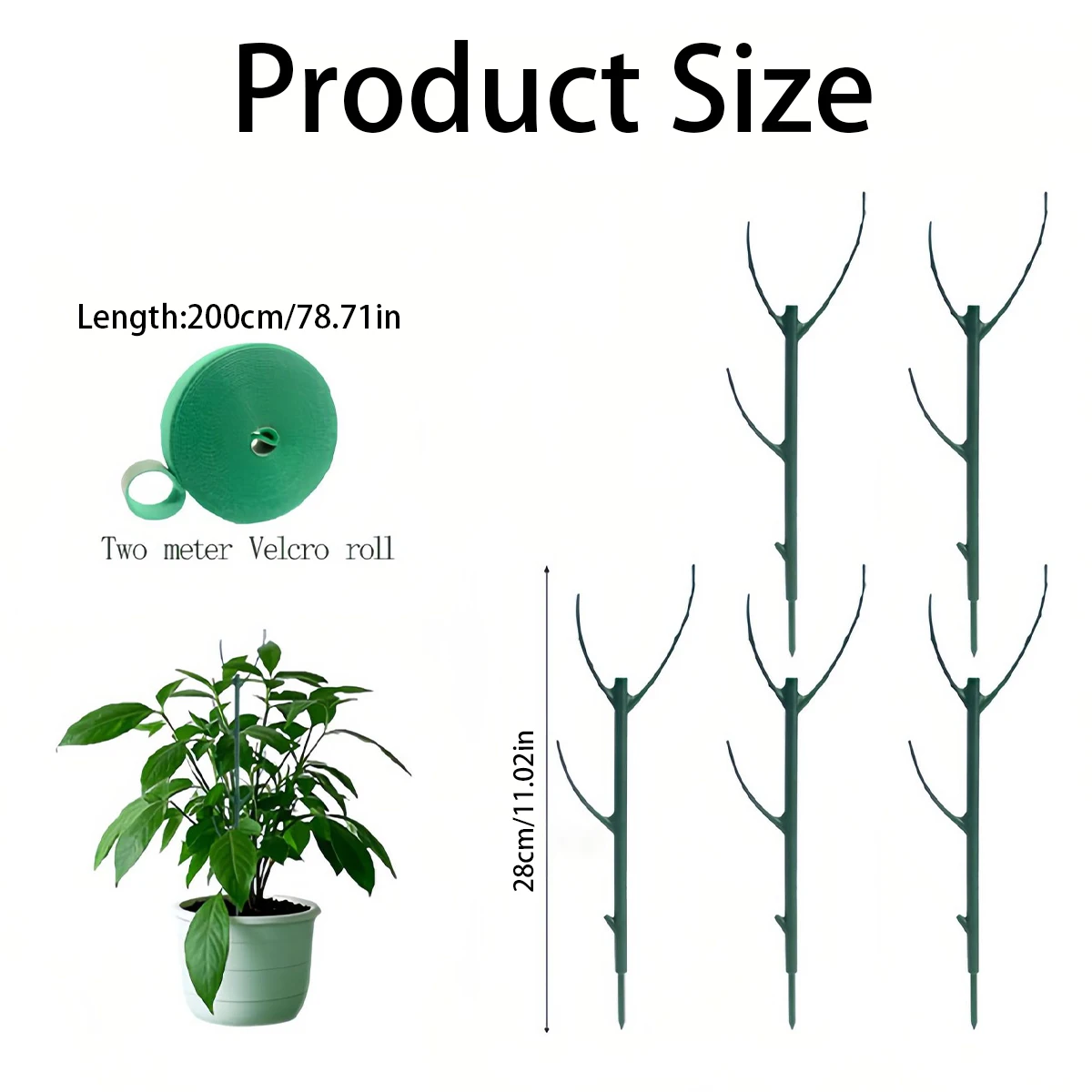 Набор из 6 штук для поддержки  – обзор и цена Plant Support Stake