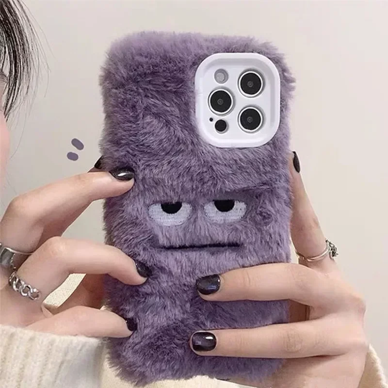 Милый плюшевый чехол для телеф – обзор и цена Monstera